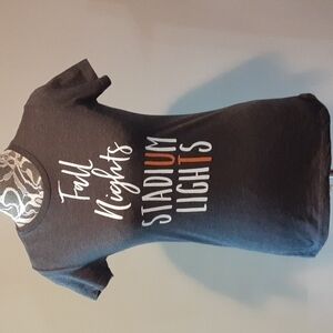 Bella Canvas Tee🏈Fall Lights Stadium Lights! Excellent Condition